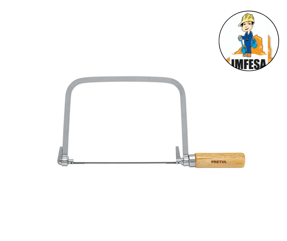 Arco calador con 5 seguetas de 6-1/2&#34;, Pretul
