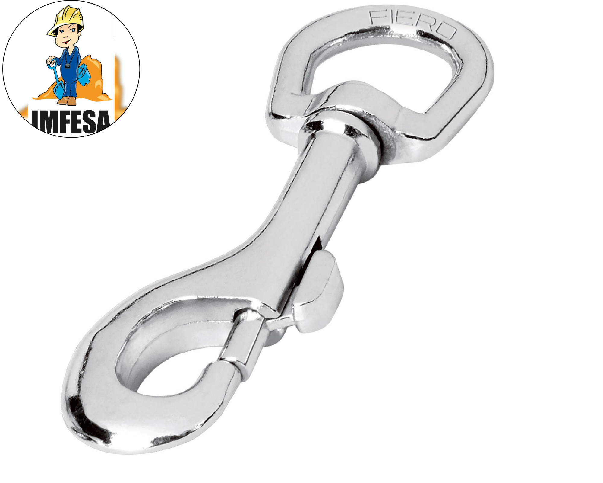 Bandola de zinc de 1&#34; giratoria
