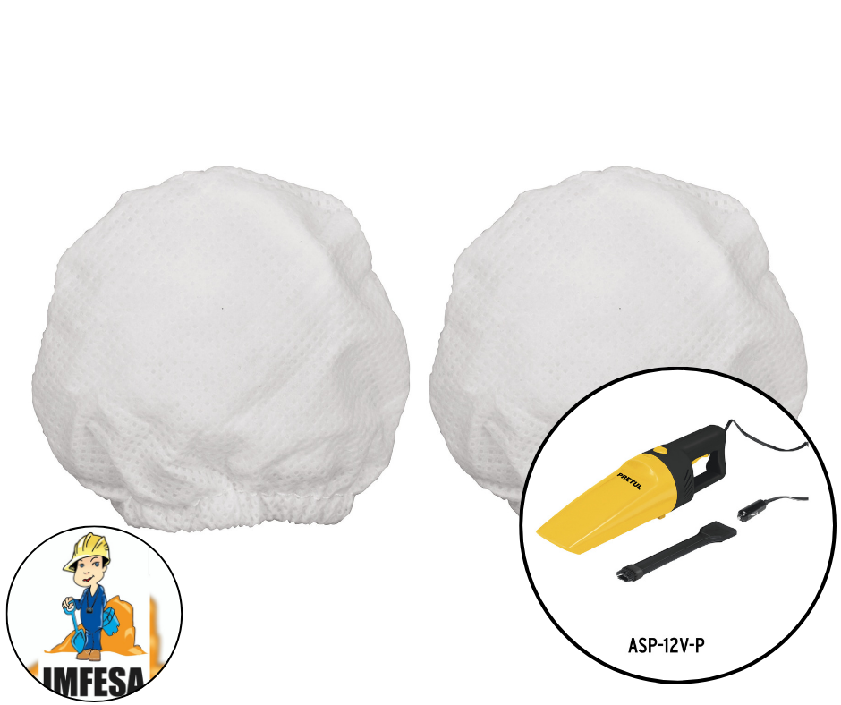 Bolsa con 2 filtros para aspiradora ASP-12V-P Pretul