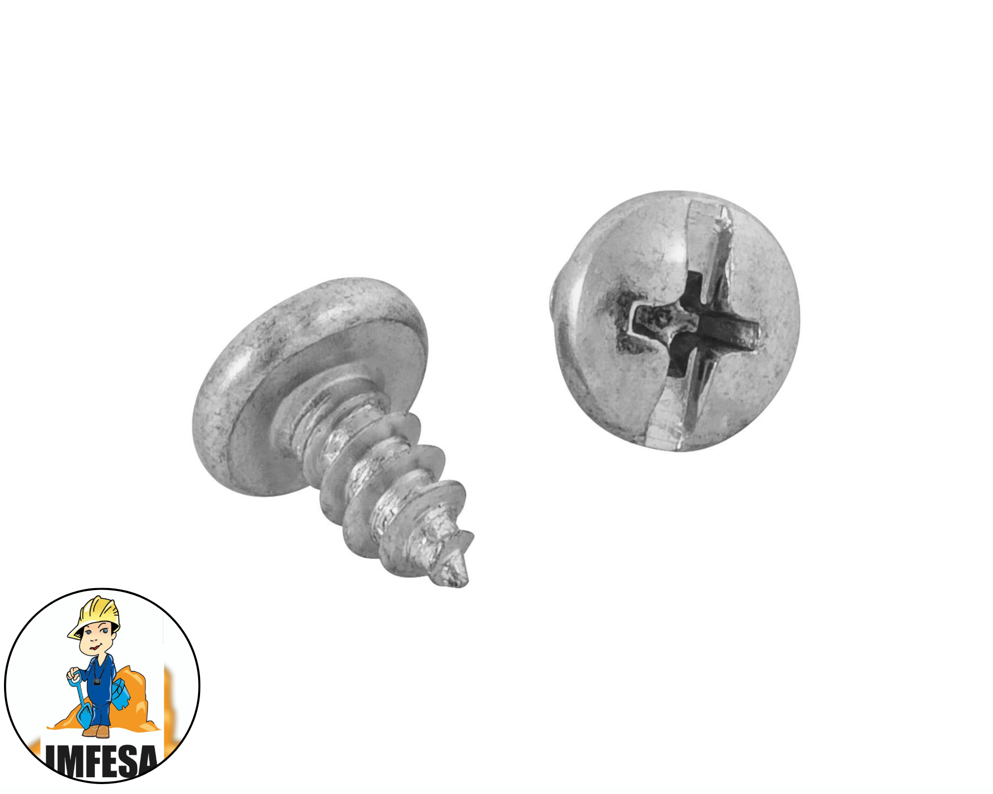 Tornillo Goloso Phillips #10 x 3/8&#34;