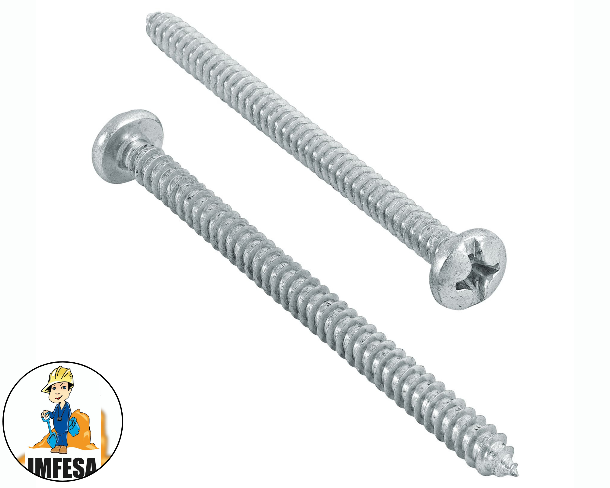 Tornillo Goloso Phillips  #12 x 3&#34;
