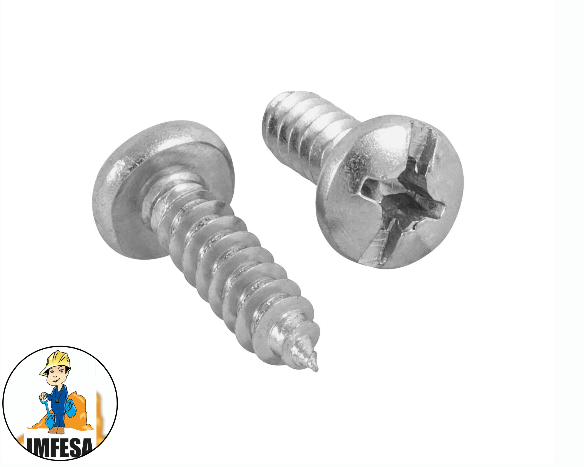 Tornillo Goloso Phillips #12 x 3/4&#34;