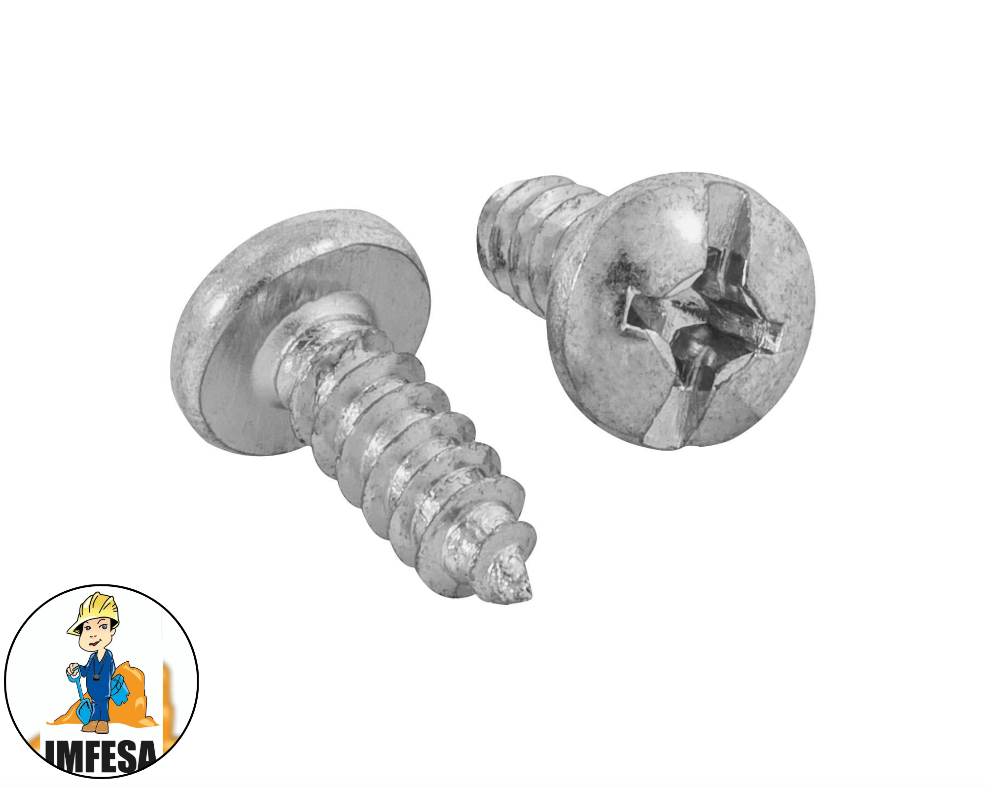 Tornillo Goloso Phillips #12 x 5/8&#34;