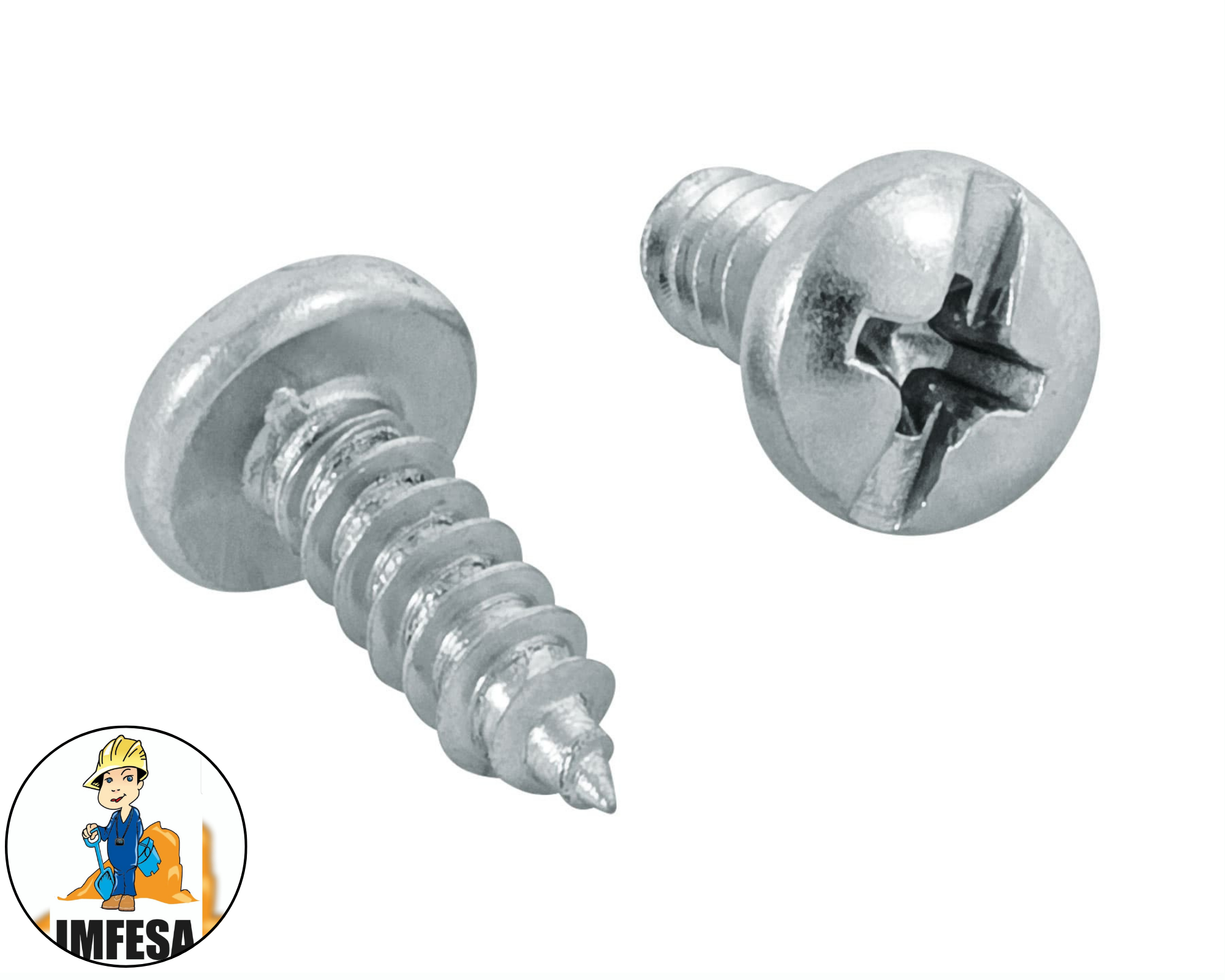 Tornillo Goloso Phillips #8 x 1/2&#34;