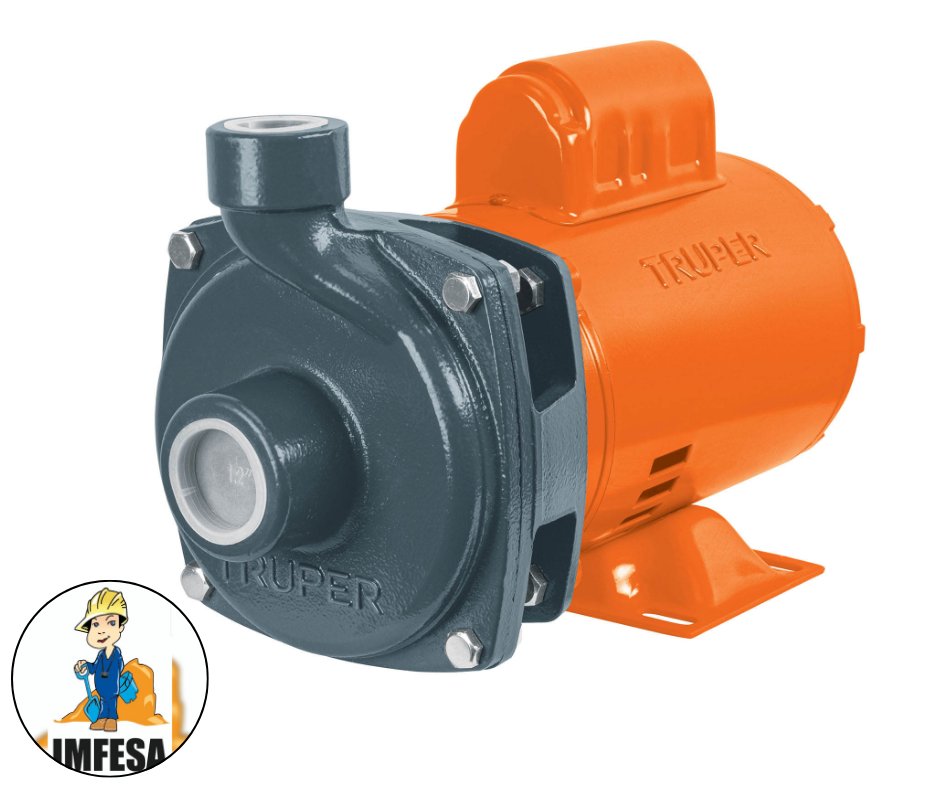 Bomba centrífuga para agua, 3/4 HP, Truper