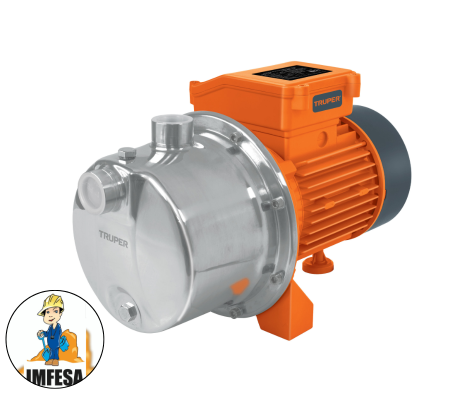 Bomba eléctrica tipo jet para agua,acero inoxidable,1-1/2 HP