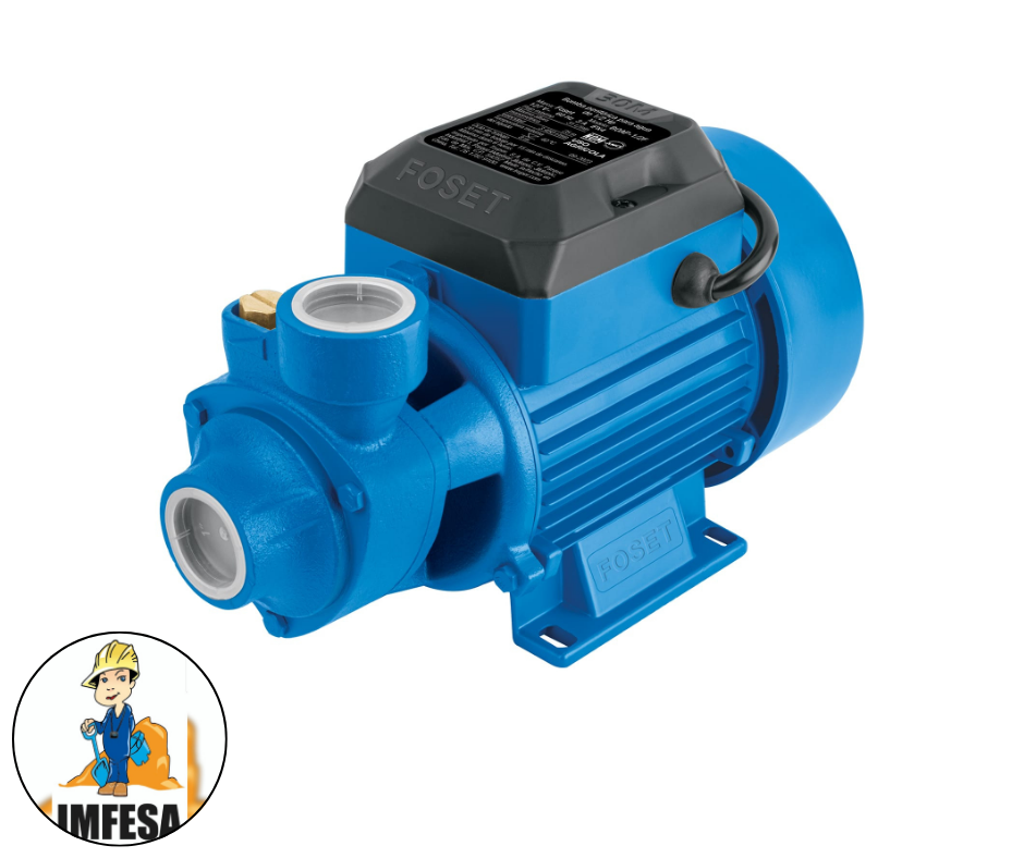 Bomba periférica 1/2 HP, altura máxima 30 m