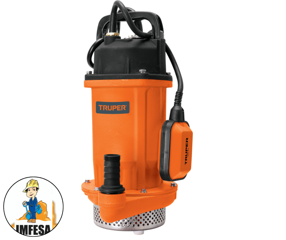 Bomba sumergible de hierro fundido para agua limpia 1 HP