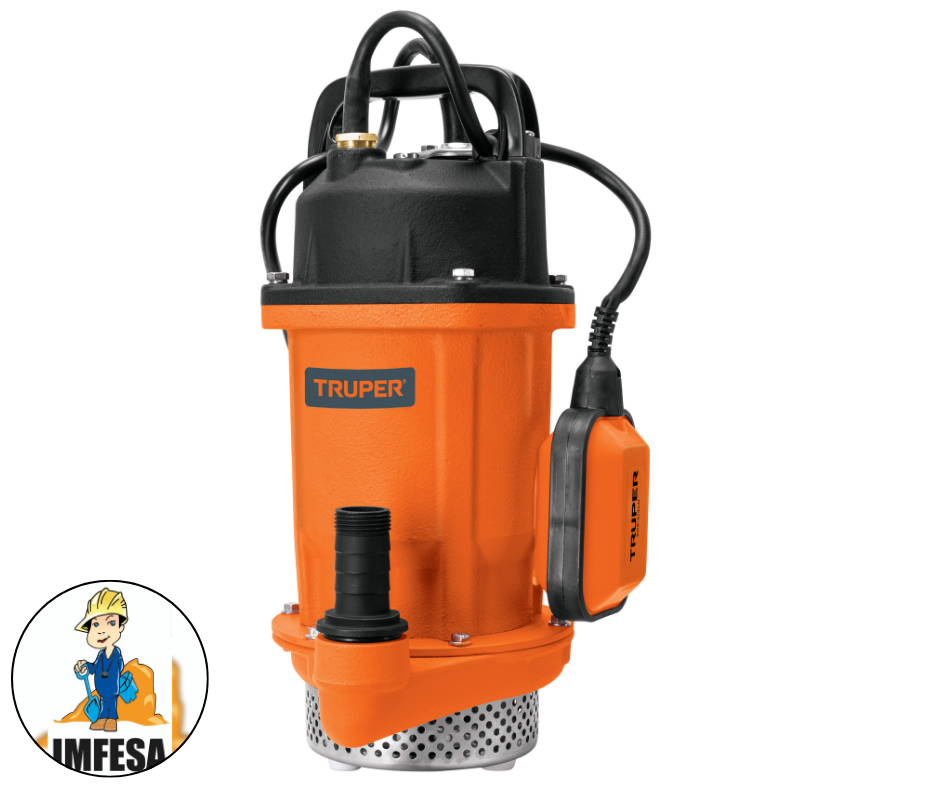 Bomba sumergible de hierro fundido para agua limpia 3/4 HP