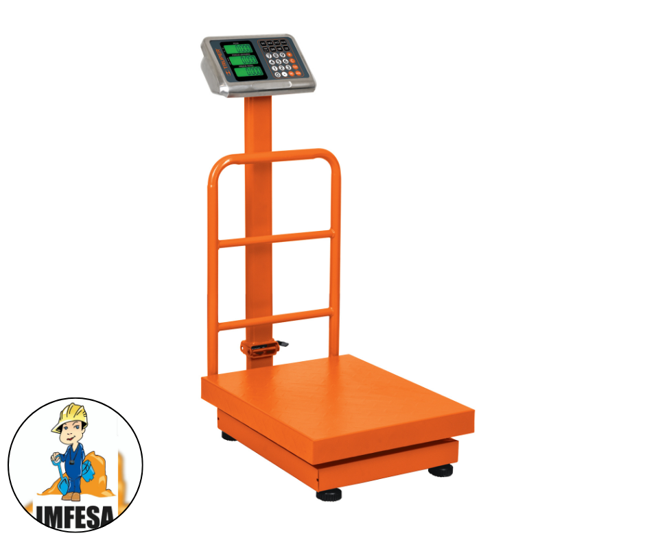 Báscula electrónica de plataforma, plegable, 200 kg