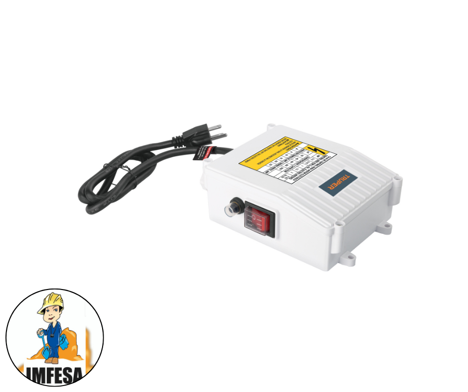 Caja de control para bomba tipo bala 1/2 HP, Truper