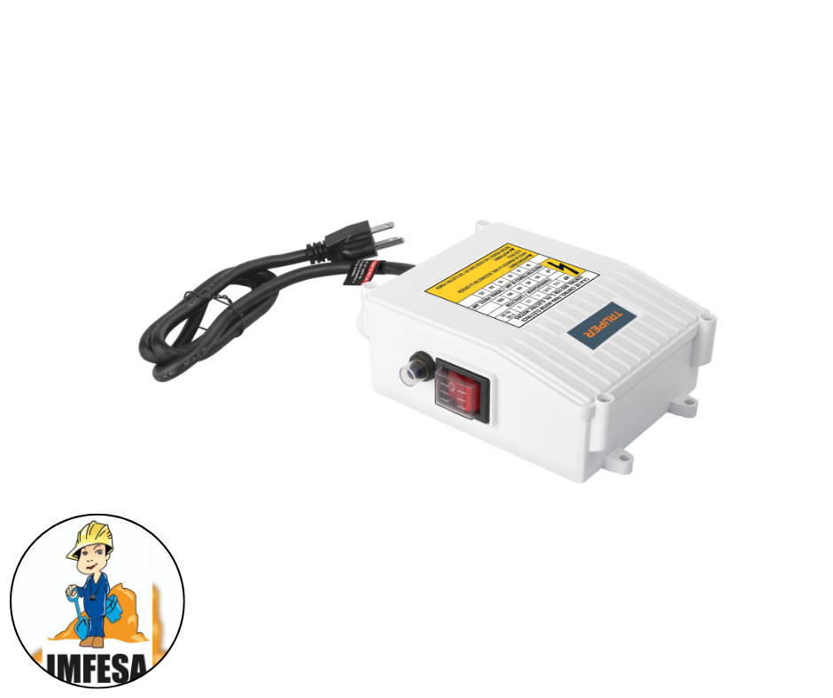 Caja de control para bomba tipo bala 1 HP, Truper