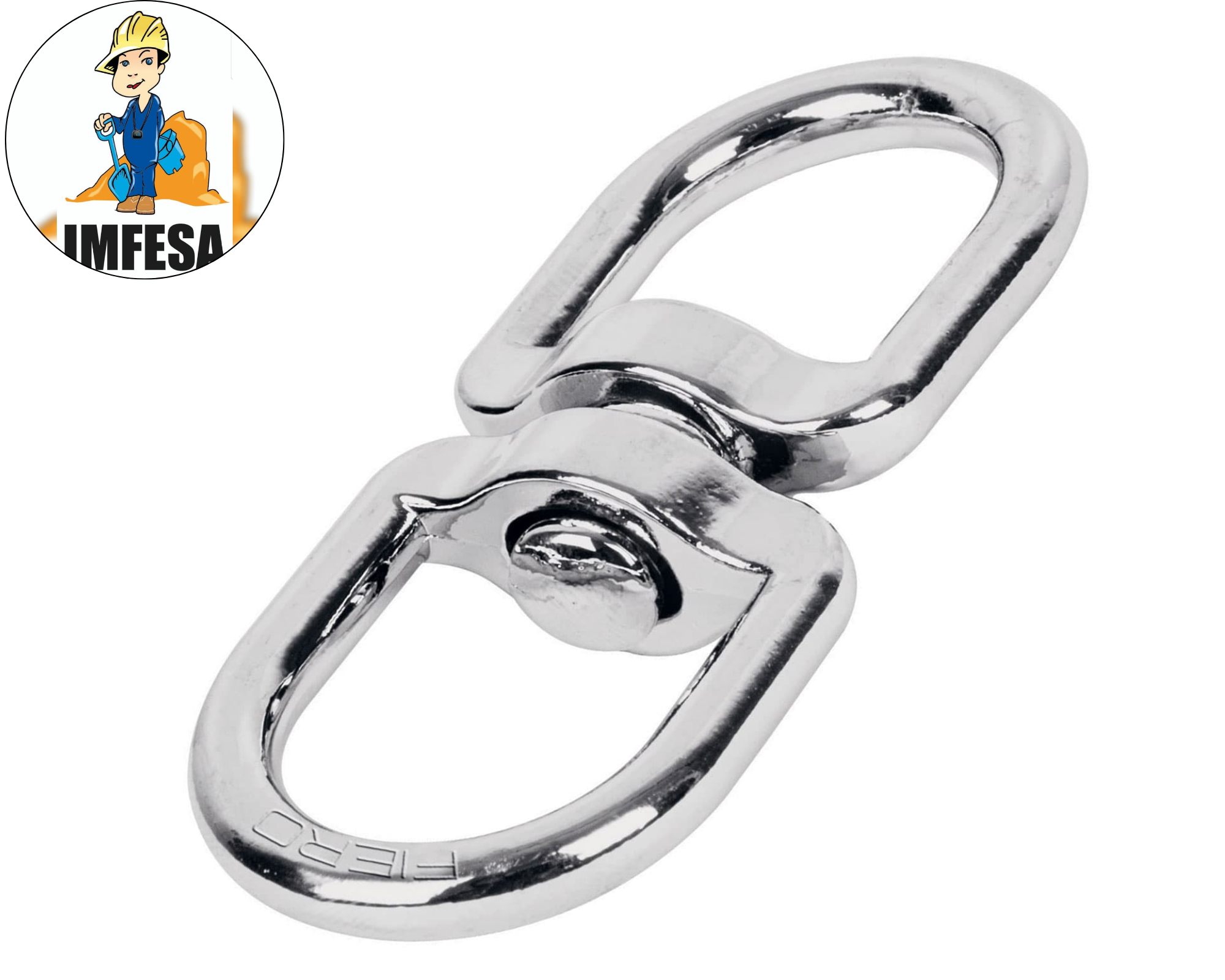Destorcedor de zinc de 5/16&#34; para cable