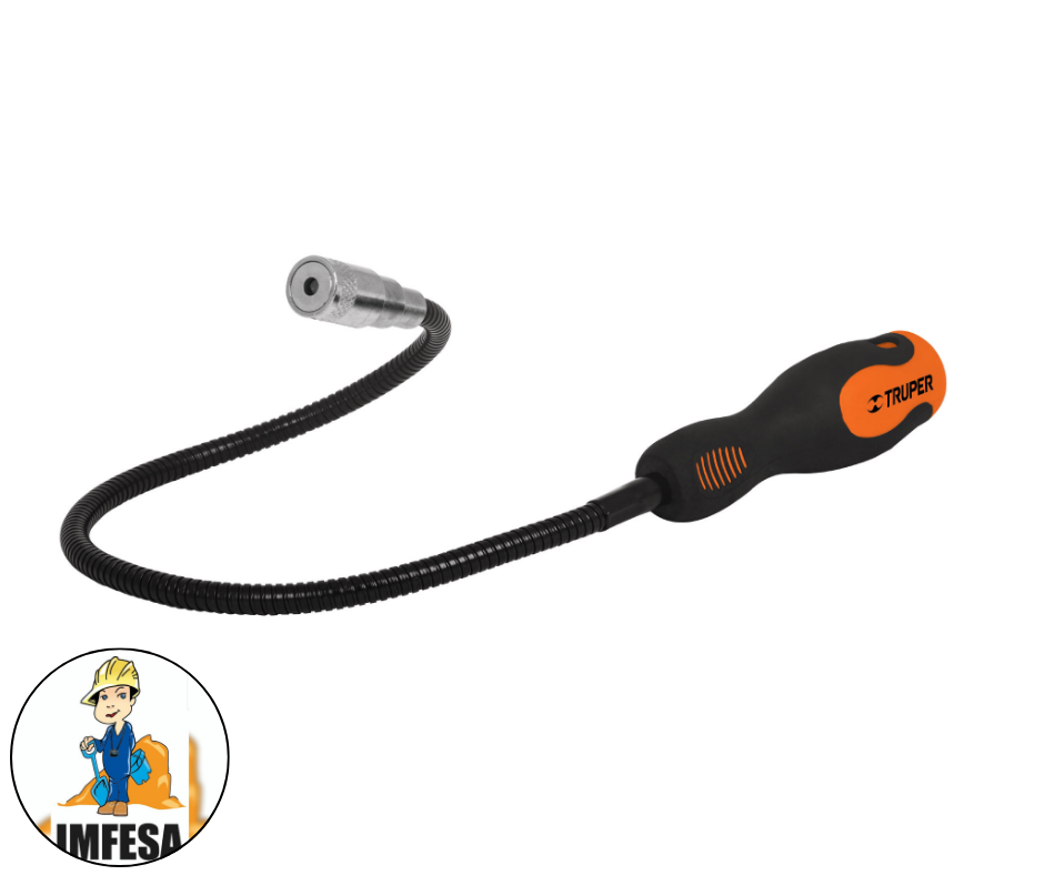 Imán flexible de acero con LED, 3 kg