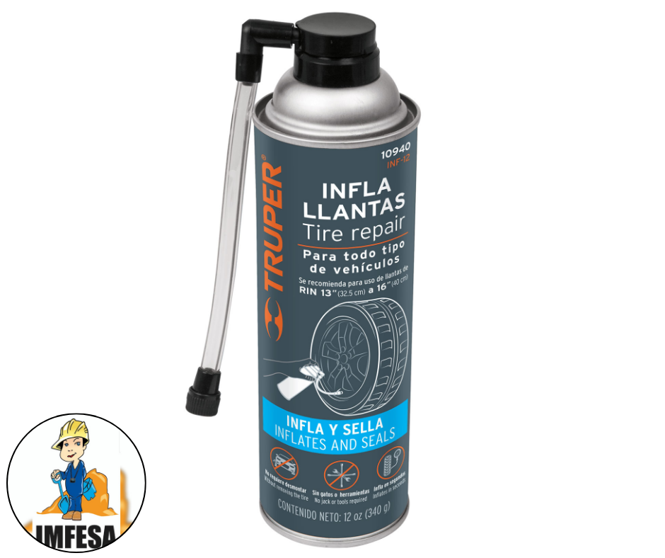 Inflallantas de 12 oz (340 g)