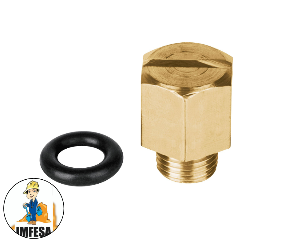 Kit tornillo de drene y empaque p/bombas periféricas, Truper
