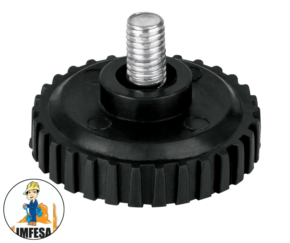 Pata ajustable para báscula electrónica de plataforma,8 mm
