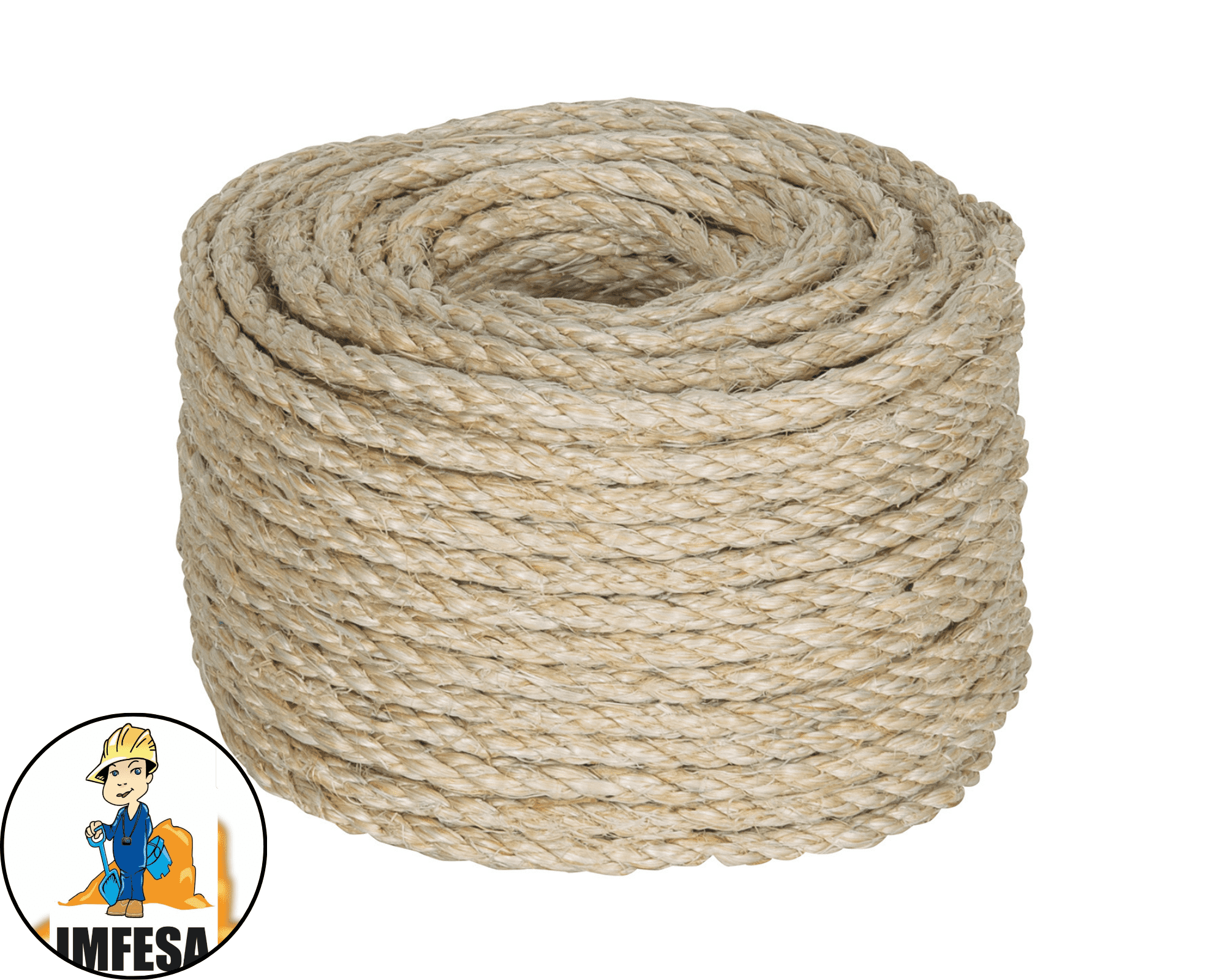 Piola de Sisal de 6 mm x 30 m natural