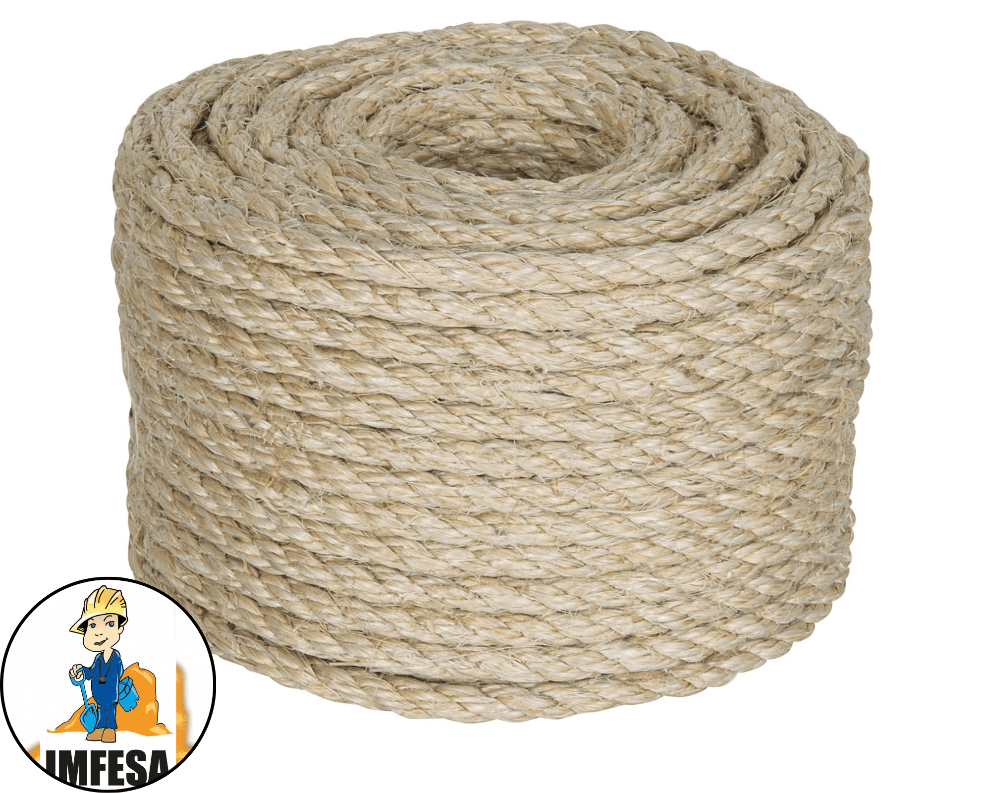 Piola de Sisal de 8 mm x 30 m natural
