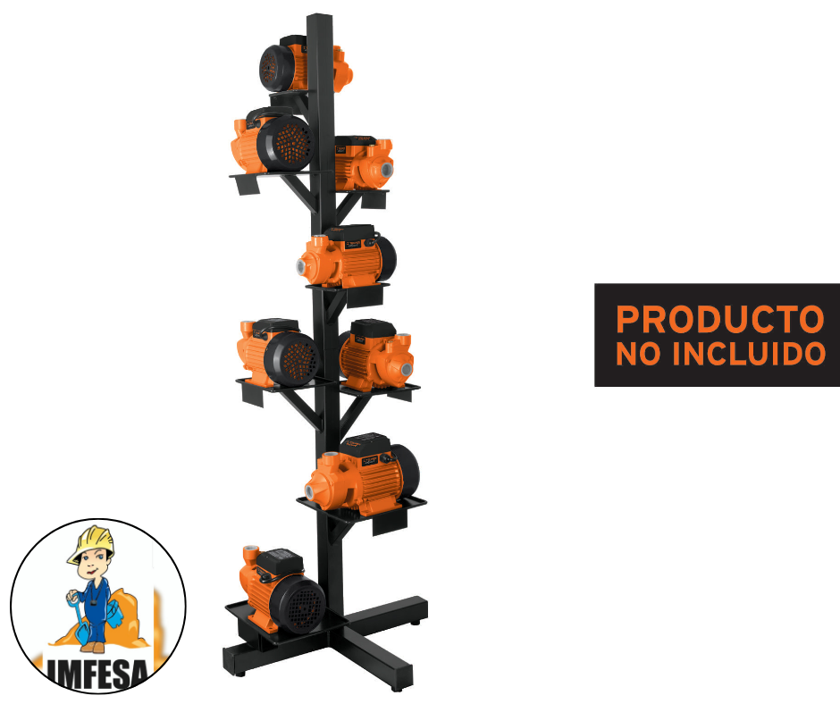 Rack para bombas de agua, Truper