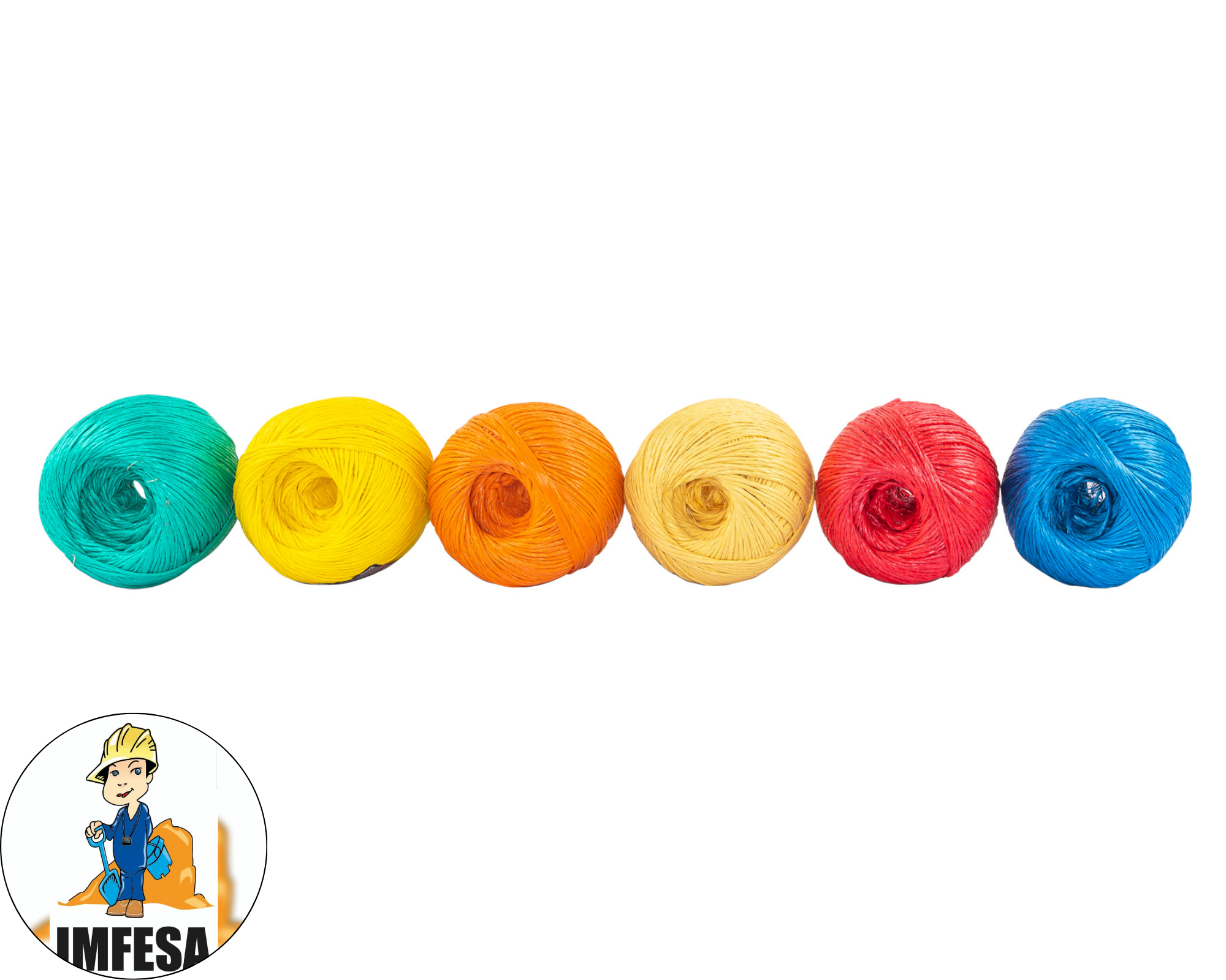 Rollo de rafia de 230 m colores surtidos calibre 2.2 g/m
