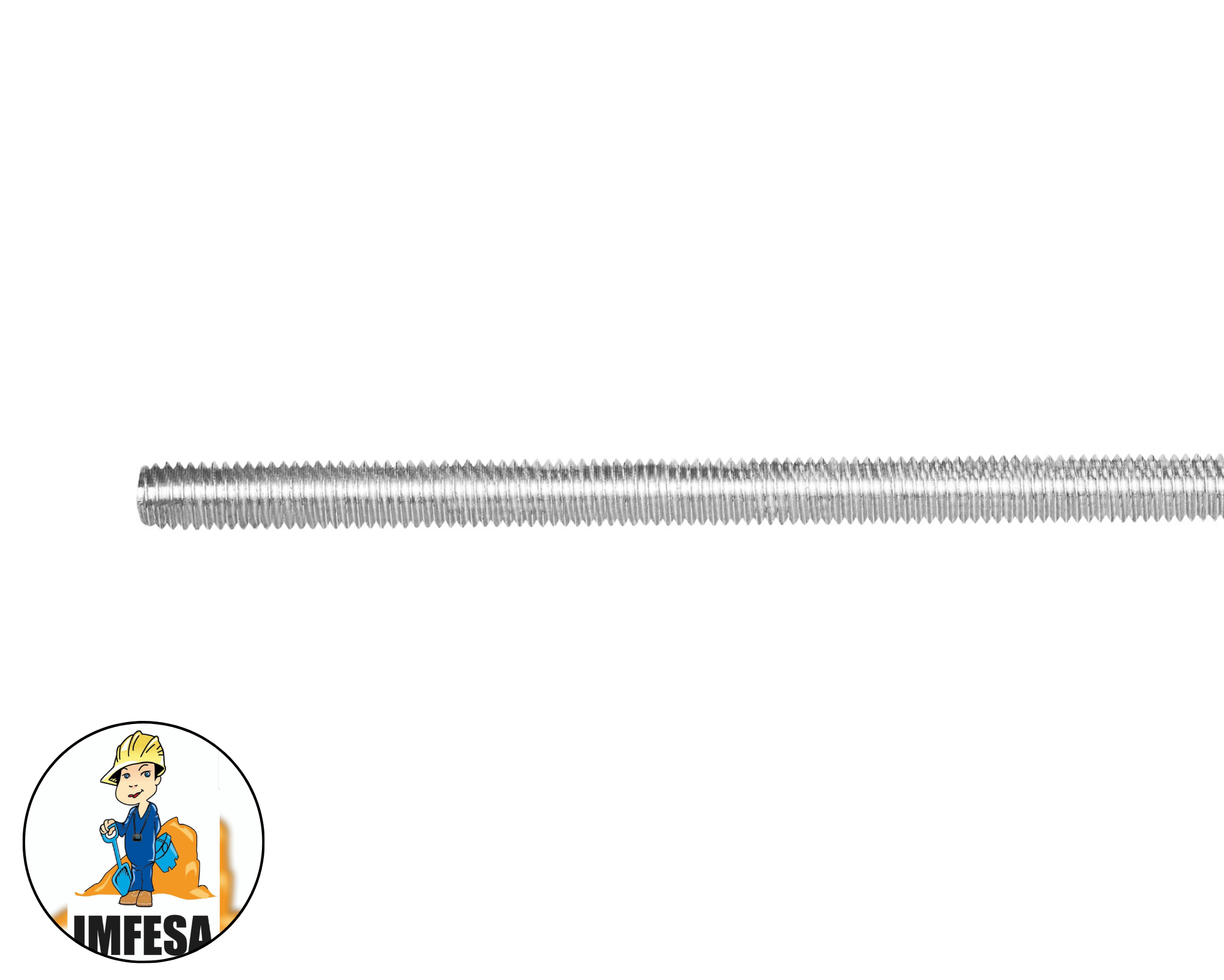 Varilla roscada de 1 m x 5/8&#34;