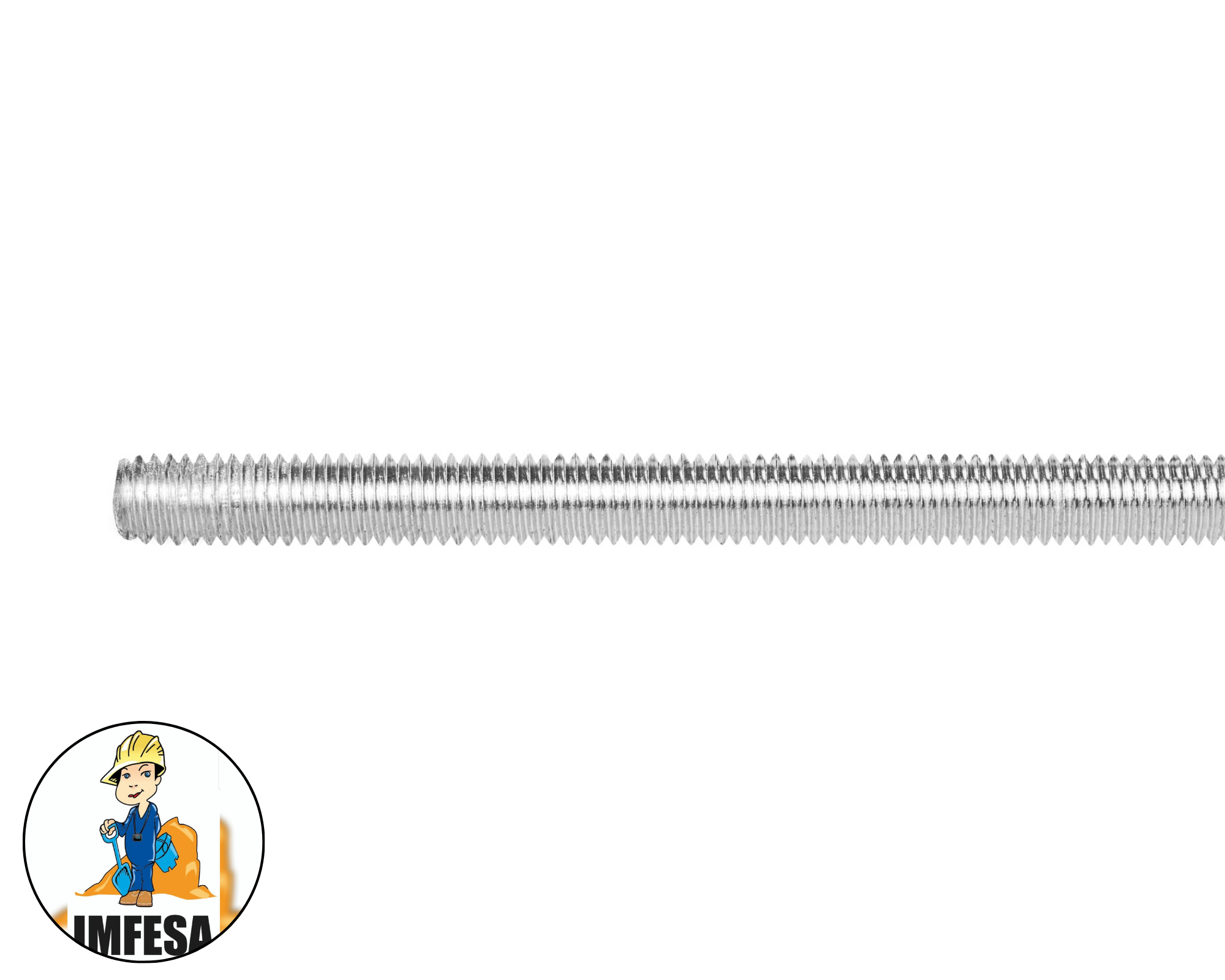 Varilla roscada de 1 m x 7/8&#34;