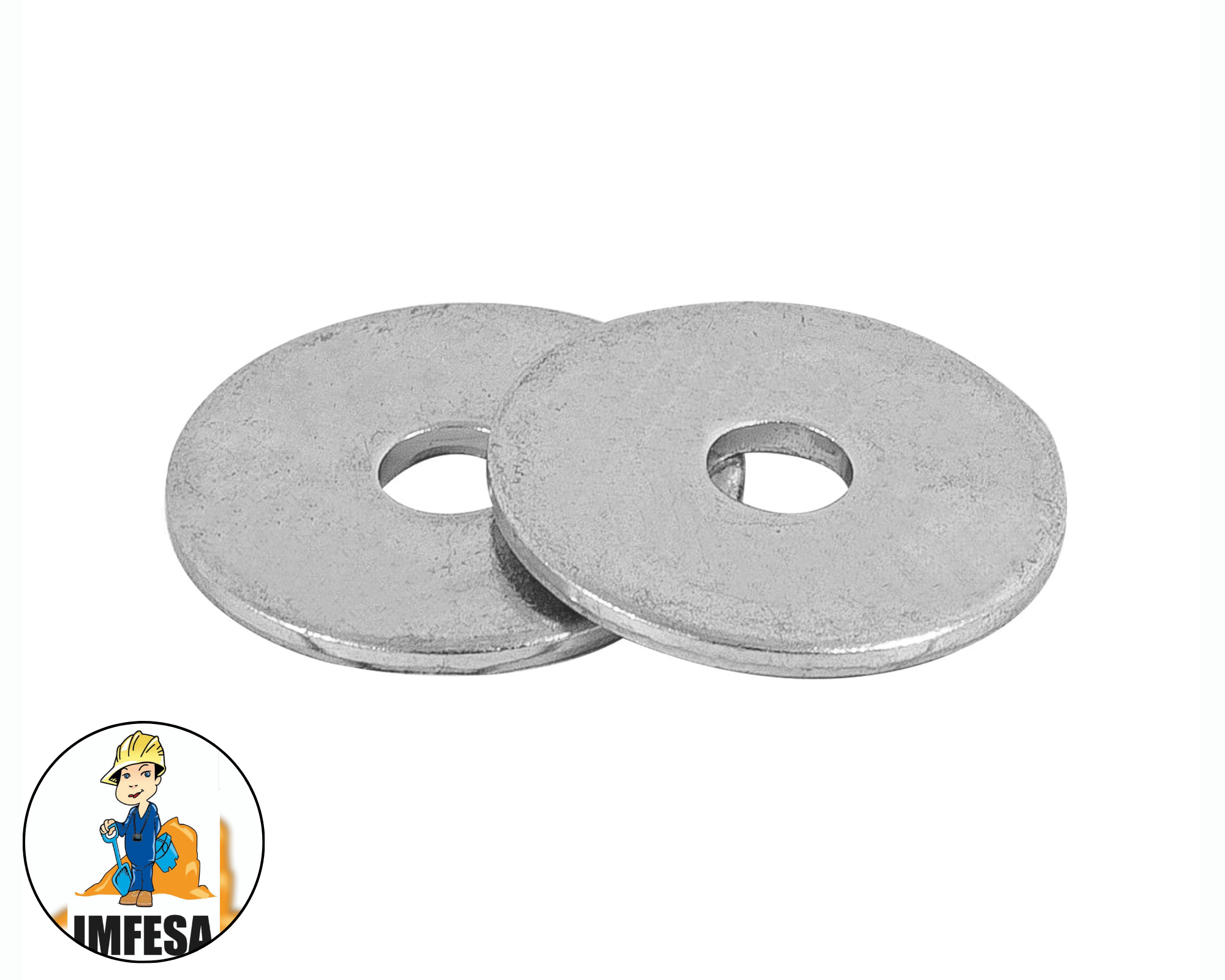 Bolsa con 1 kg de arandelas planas de 5/32&#34;