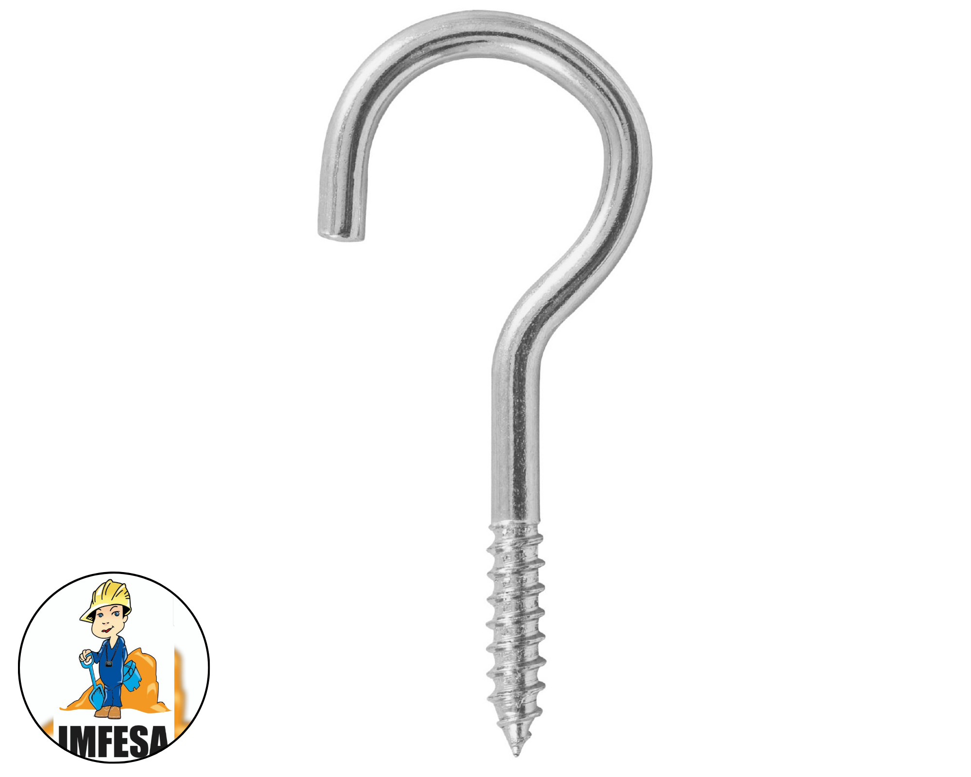 Blíster con 2 armellas abiertas de 23 x 110