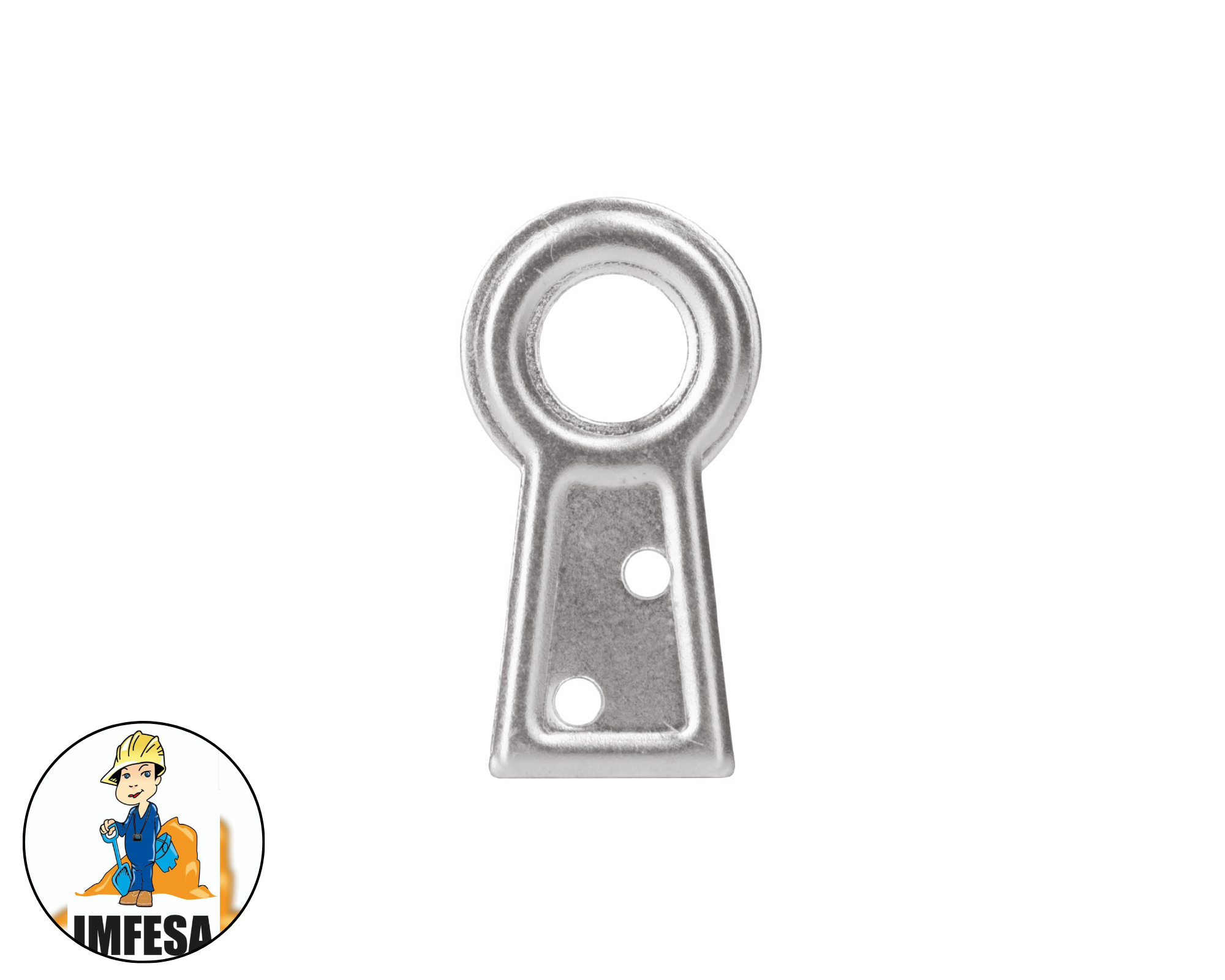 Bolsa con 100 colas de pato #1, 2.5 cm altura, 6.3 mm ojillo