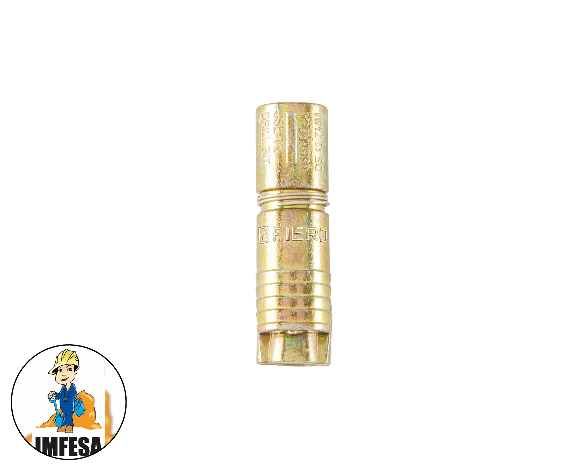 Bolsa con 4 taquetes expansivos de 1/4&#34; sin tornillo