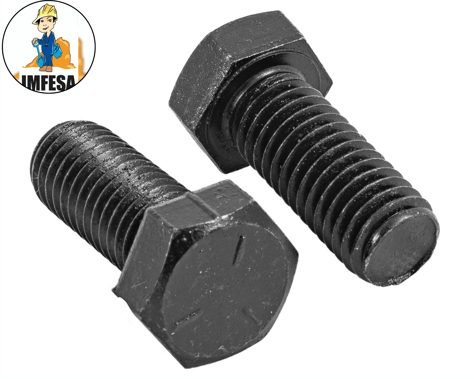 Bolsa con 40 tornillos 1/2&#34; x 1-1/4&#34; de acero, grado 5