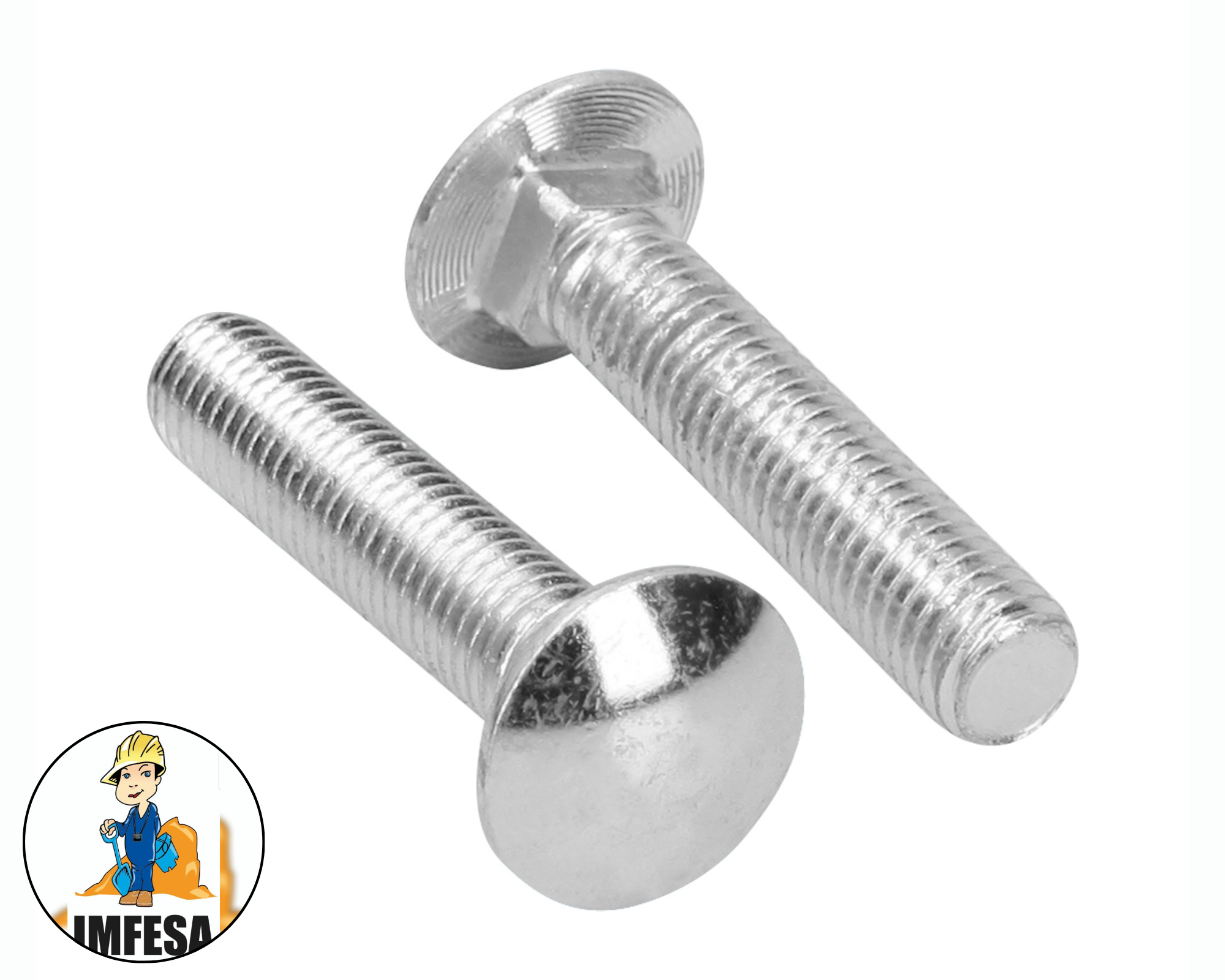 Bolsa con 20 tornillos 1/2&#34; x 2-1/2&#34; tipo coche