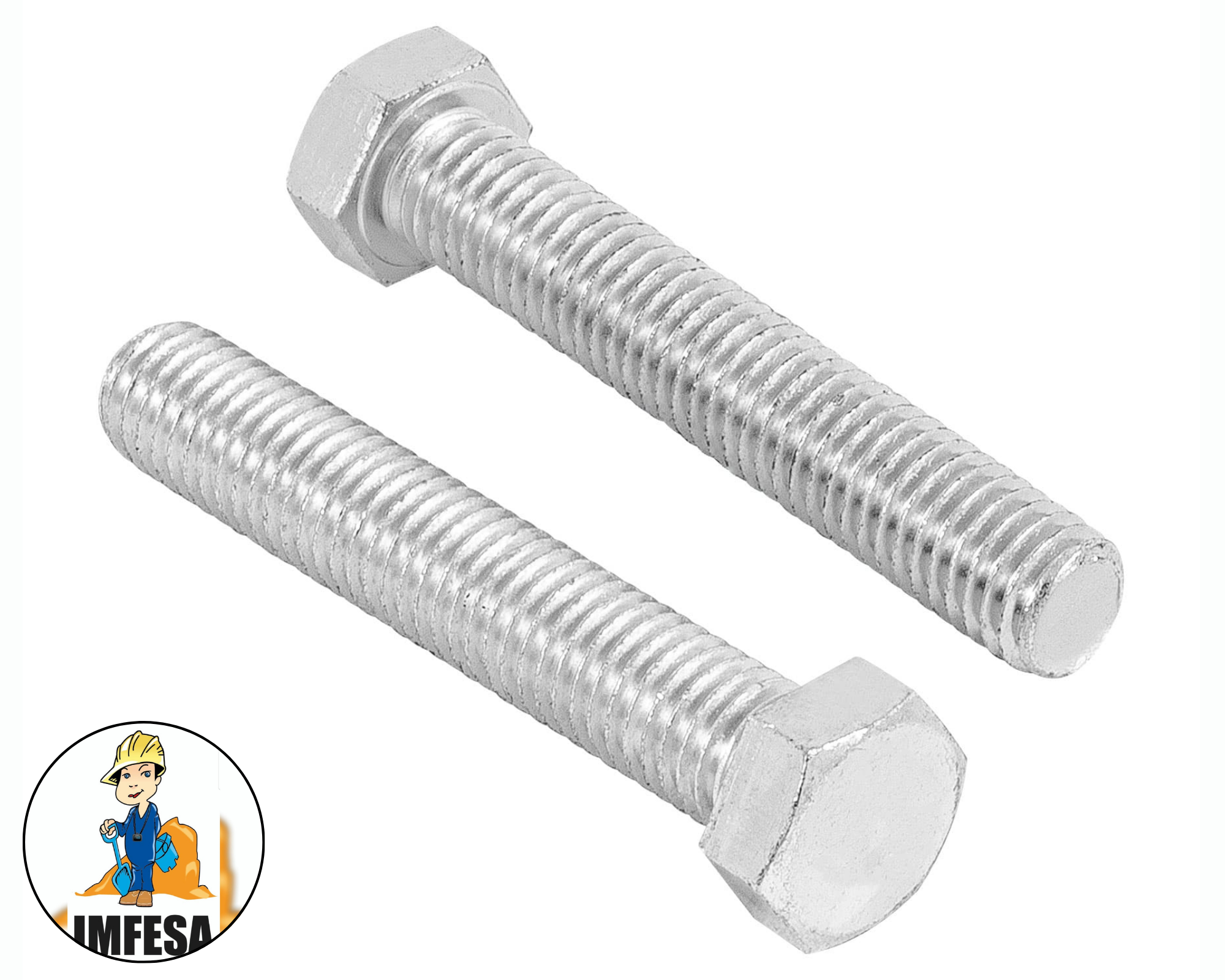 Bolsa con 20 tornillos 1/2&#34; x 3&#34; tipo máquina