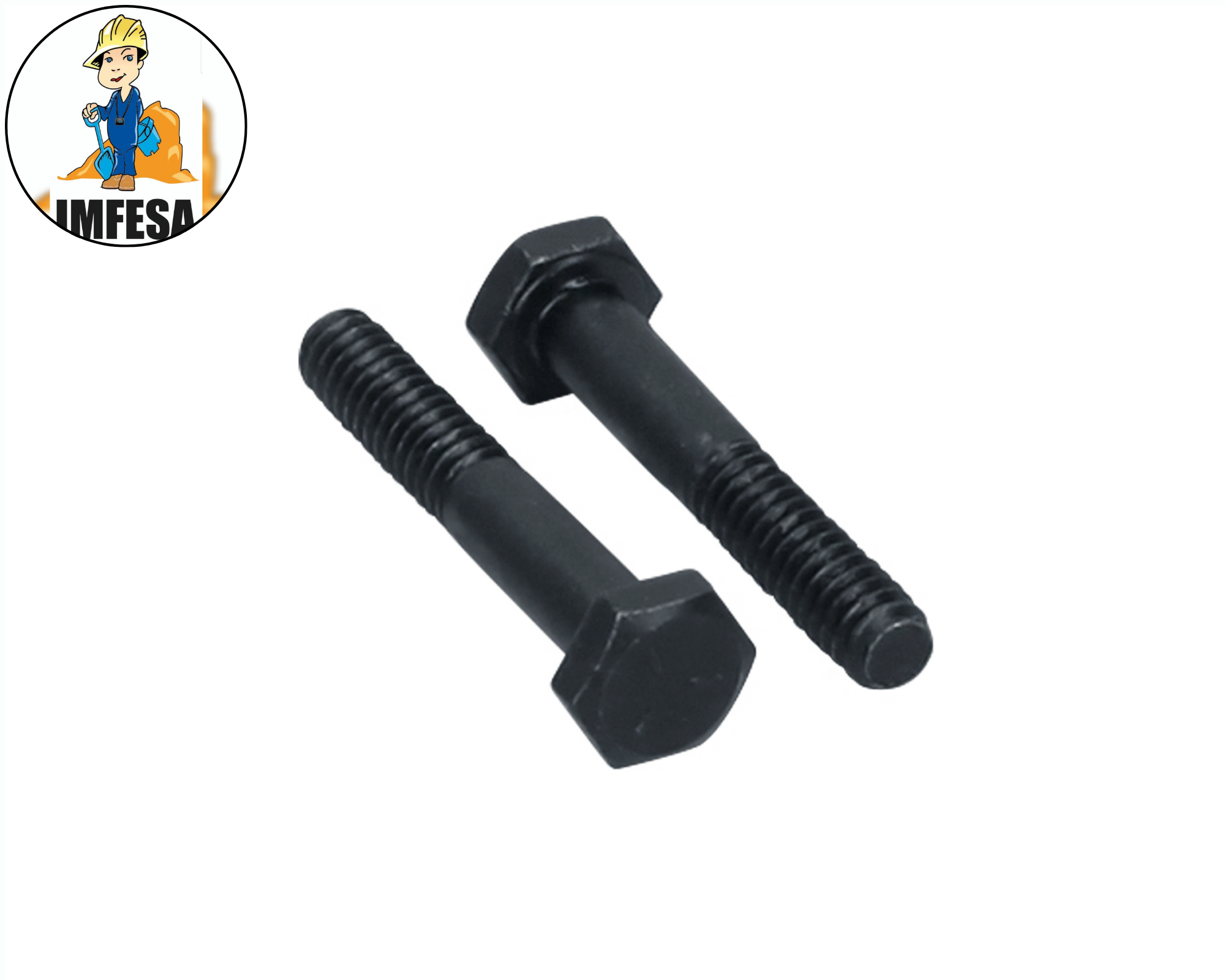 Bolsa con 80 tornillos 1/4&#34; x 1-1/2&#34; de acero, grado 5