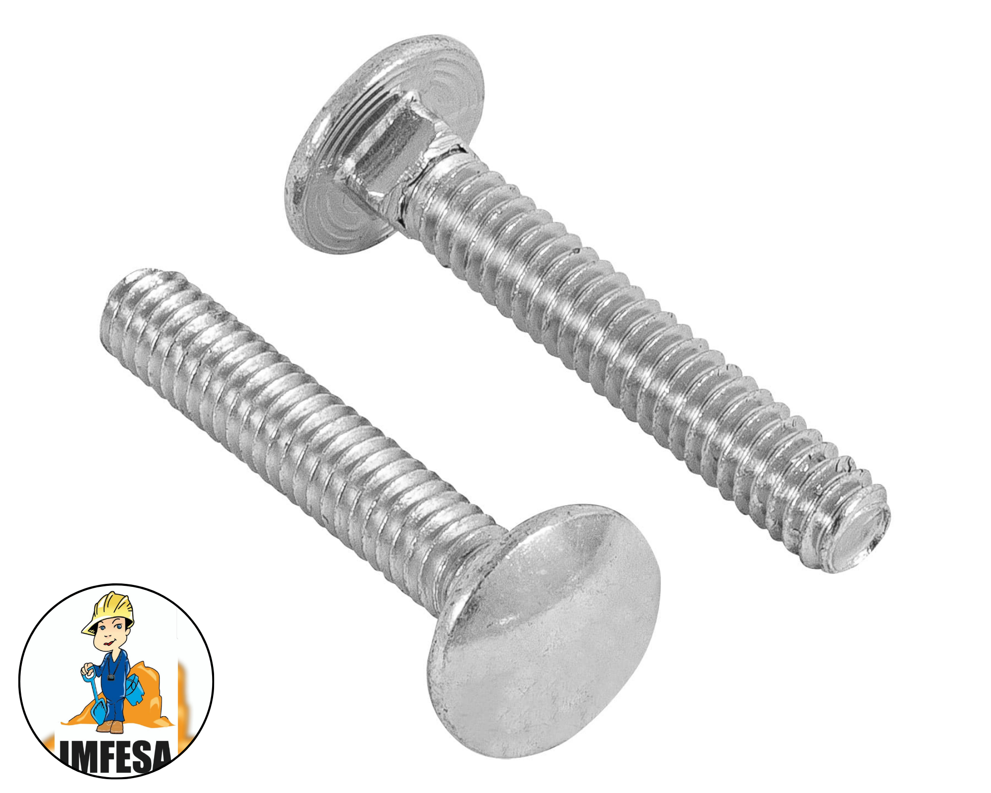 Bolsa con 80 tornillos 1/4&#34; x 1-1/2&#34; tipo coche
