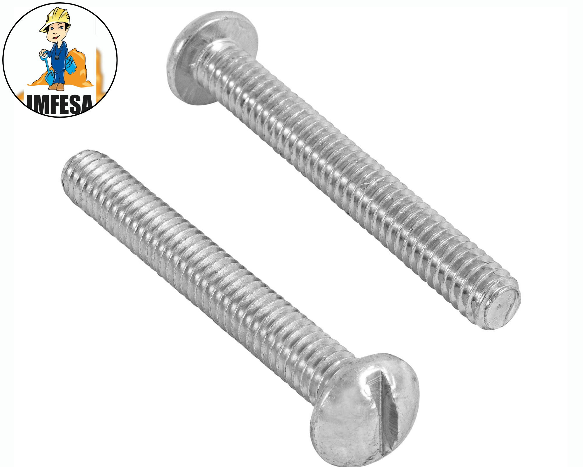 Bolsa con 50 tornillos 1/4 &#34;x 2&#34; tipo estufa