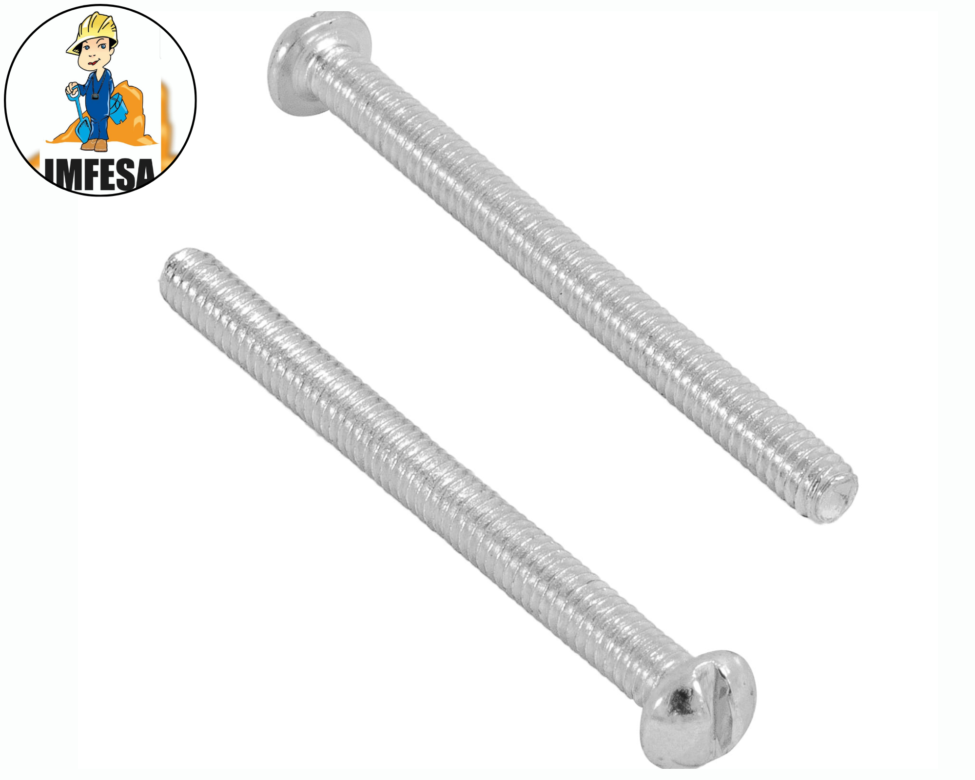 Bolsa con 300 tornillos 1/8&#34; x 1-1/2&#34; tipo estufa