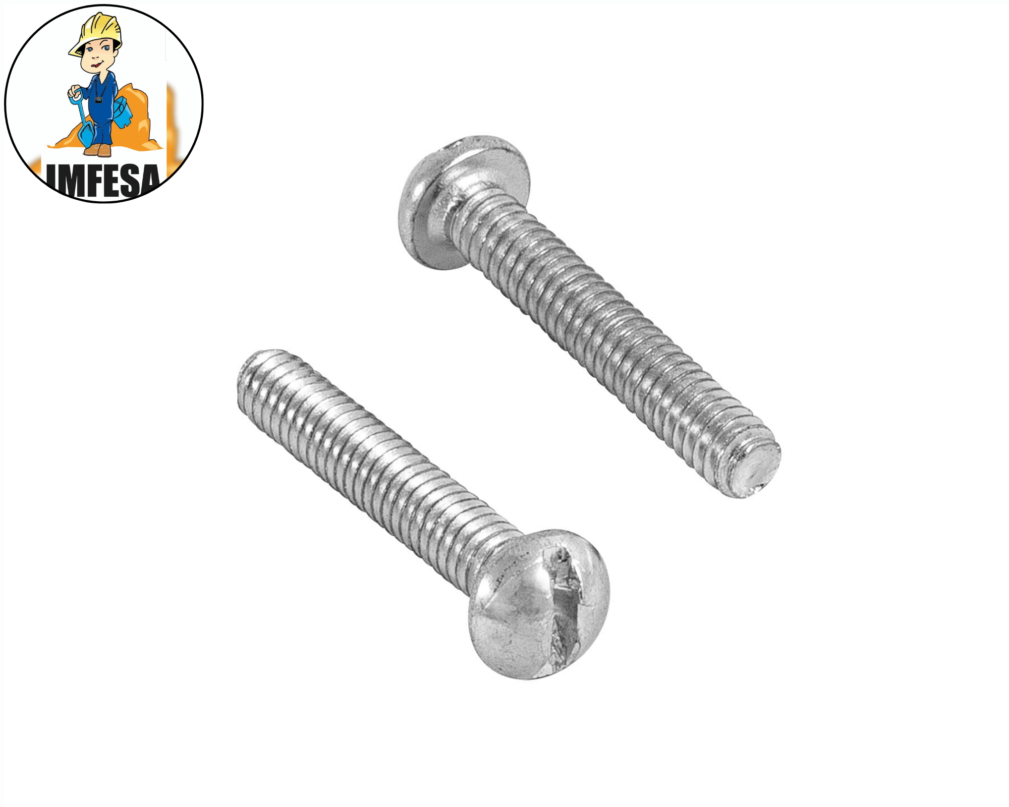 Bolsa con 500 tornillos 1/8&#34; x 3/4&#34; tipo estufa