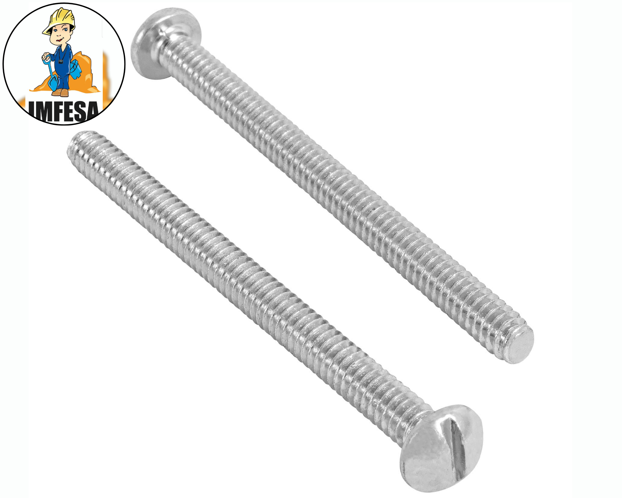 Bolsa con 100 tornillos 3/16&#34; x 2-1/2&#34; tipo estufa