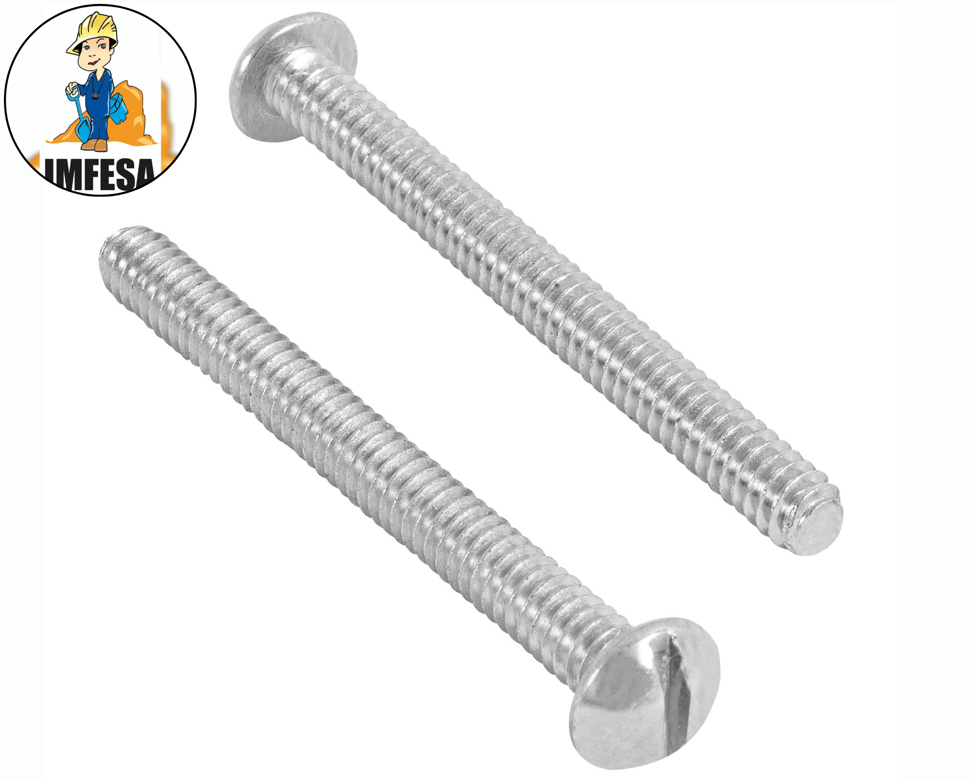 Bolsa con 100 tornillos 3/16&#34; x 2&#34; tipo estufa