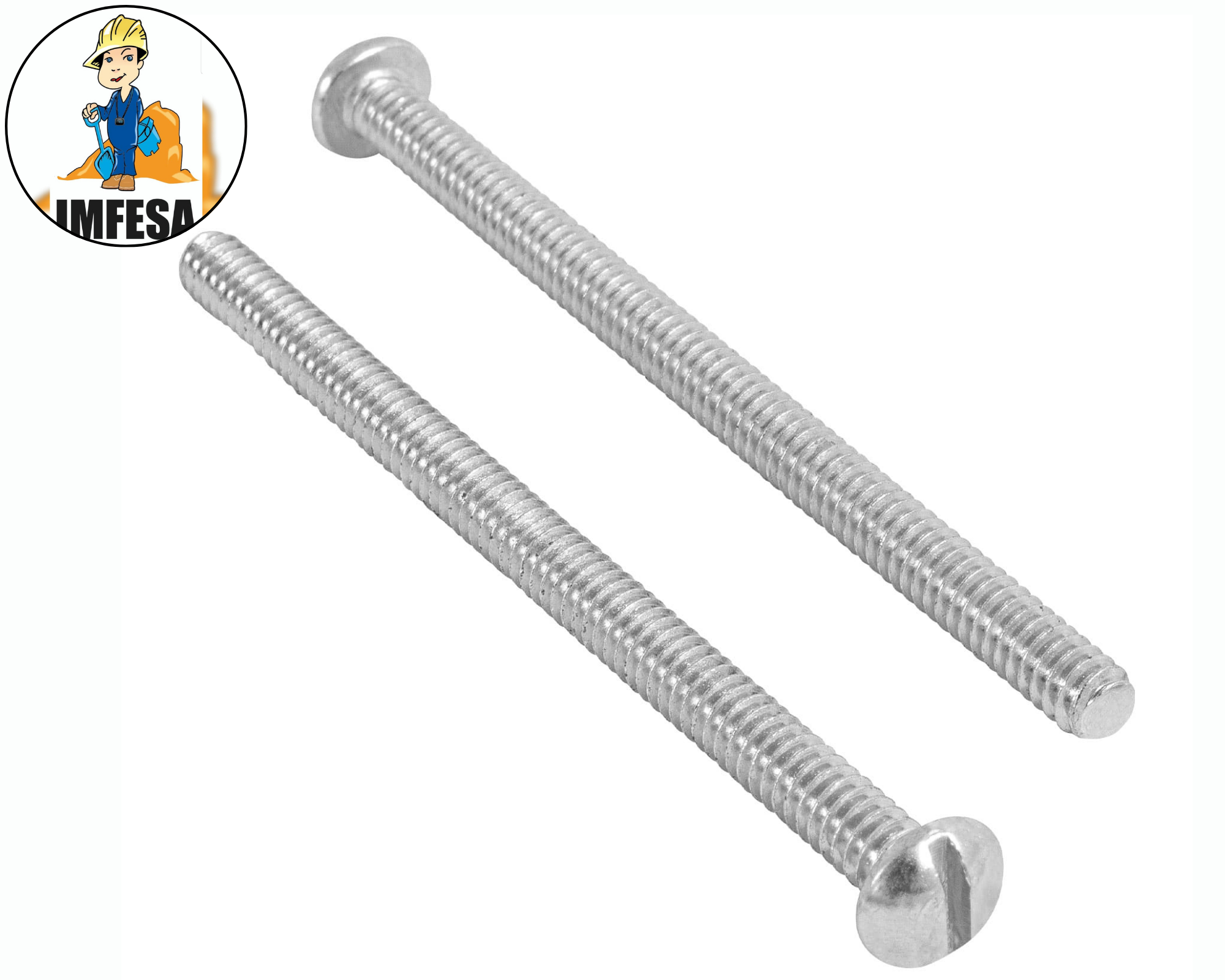 Bolsa con 100 tornillos 3/16&#34; x 3&#34; tipo estufa