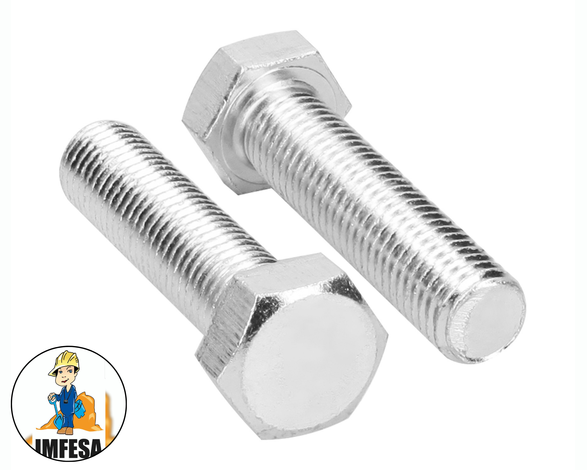 Bolsa con 4 tornillos 3/4&#34; x 3&#34; tipo máquina