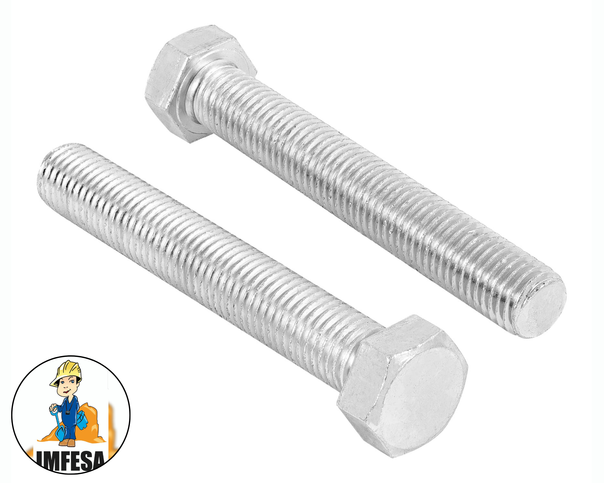 Bolsa con 4 tornillos 3/4&#34; x 5&#34; tipo máquina