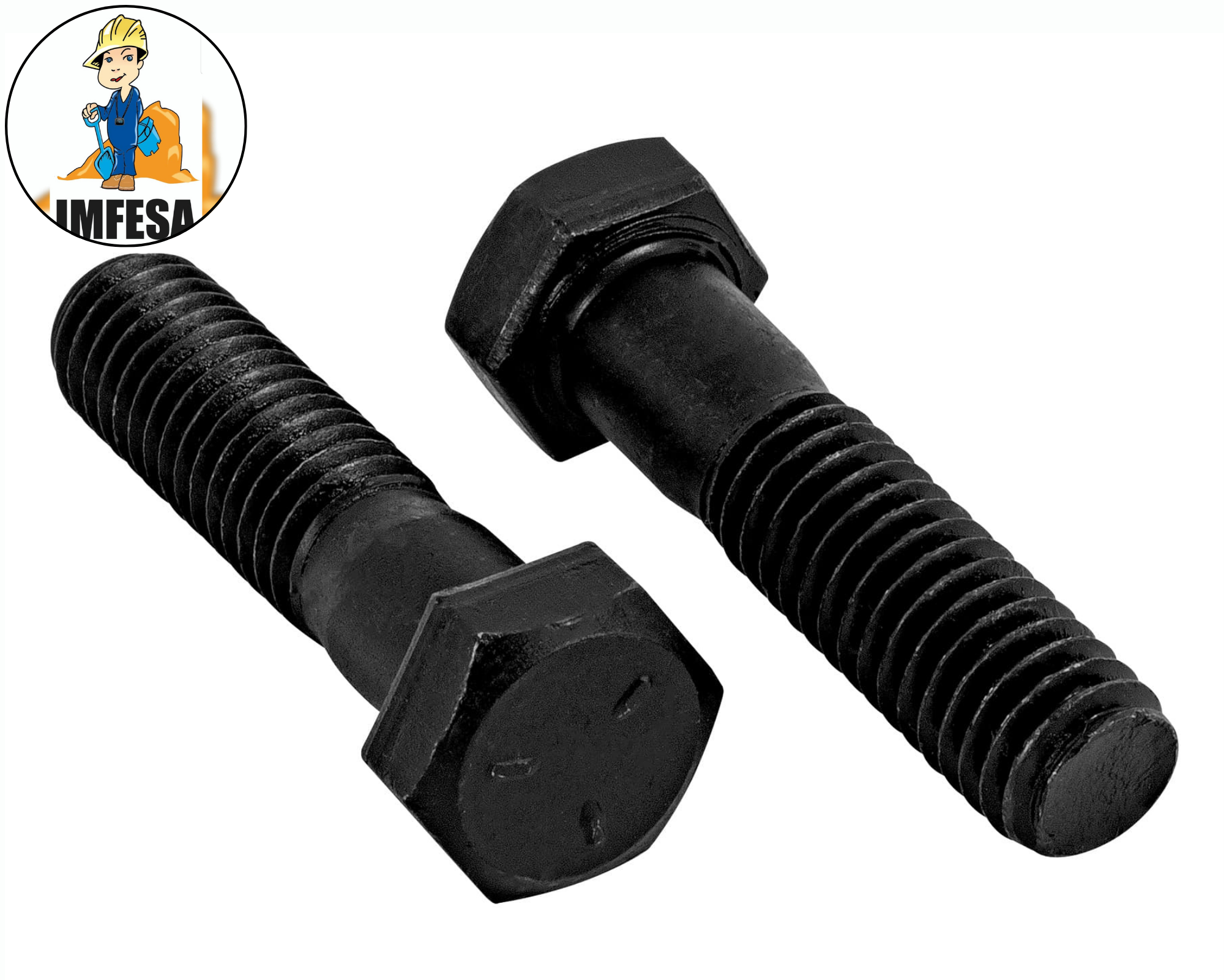 Bolsa con 70 tornillos 3/8&#34; x 1-1/2&#34; de acero, grado 5