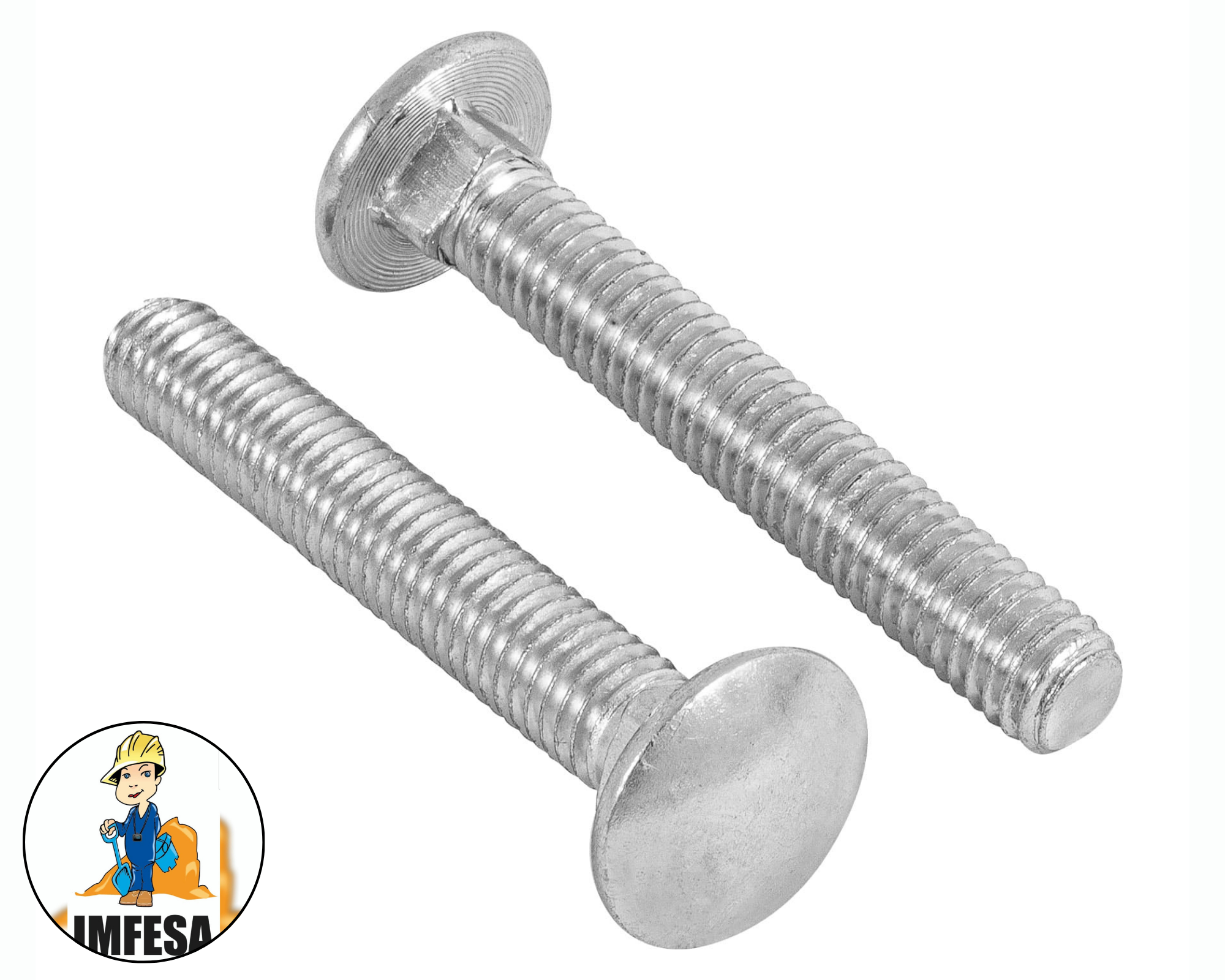 Bolsa con 50 tornillos 3/8&#34; x 2-1/2&#34; tipo coche