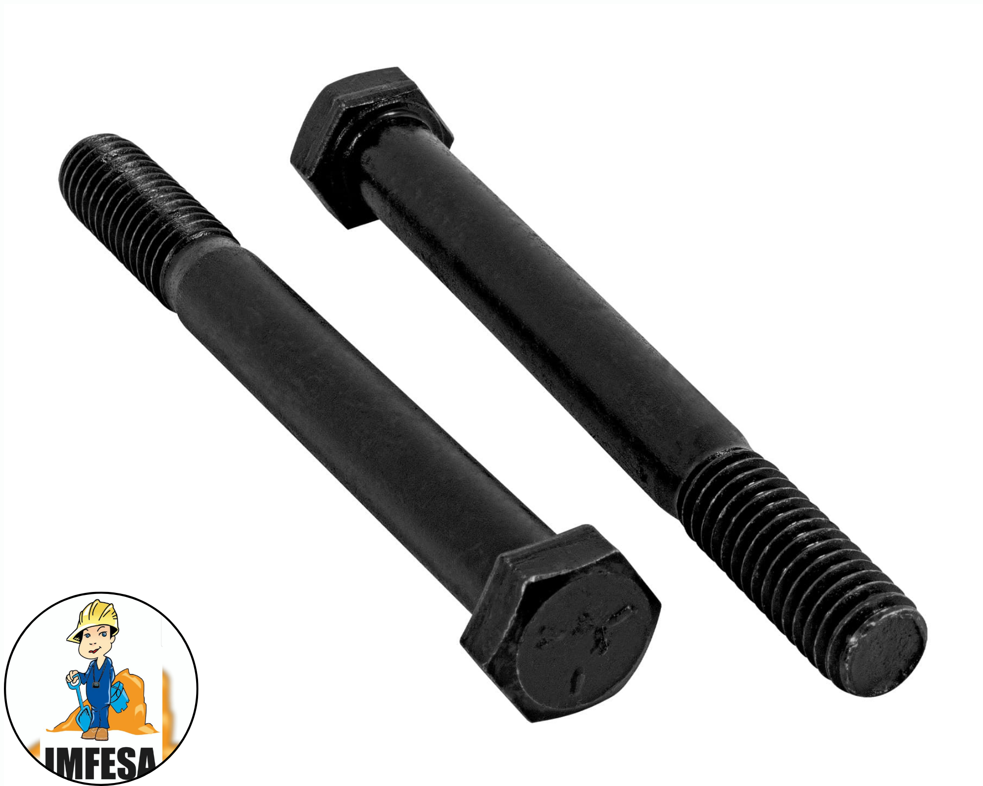 Bolsa con 30 tornillos 3/8&#34; x 3-1/2&#34; de acero, grado 5