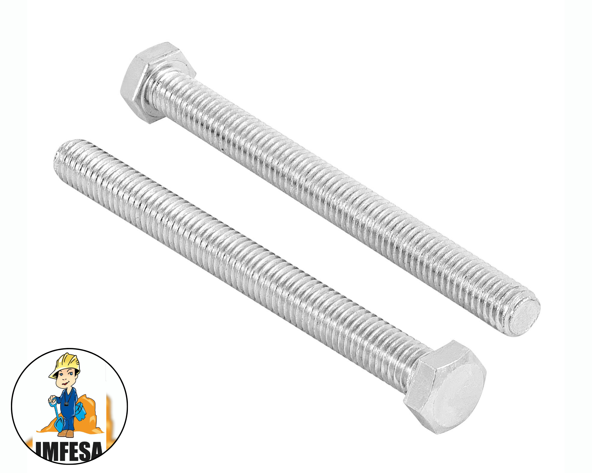 Bolsa con 30 tornillos 3/8&#34; x 4&#34; tipo máquina