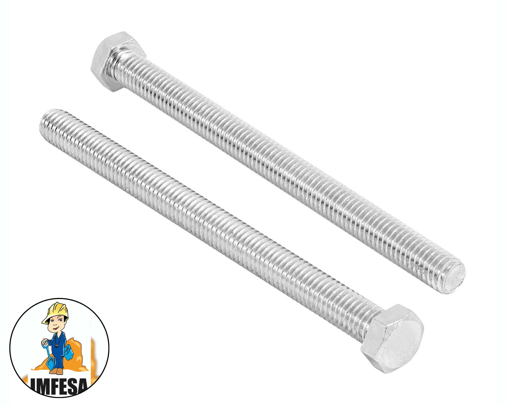 Bolsa con 15 tornillos 3/8&#34; x 5&#34; tipo máquina