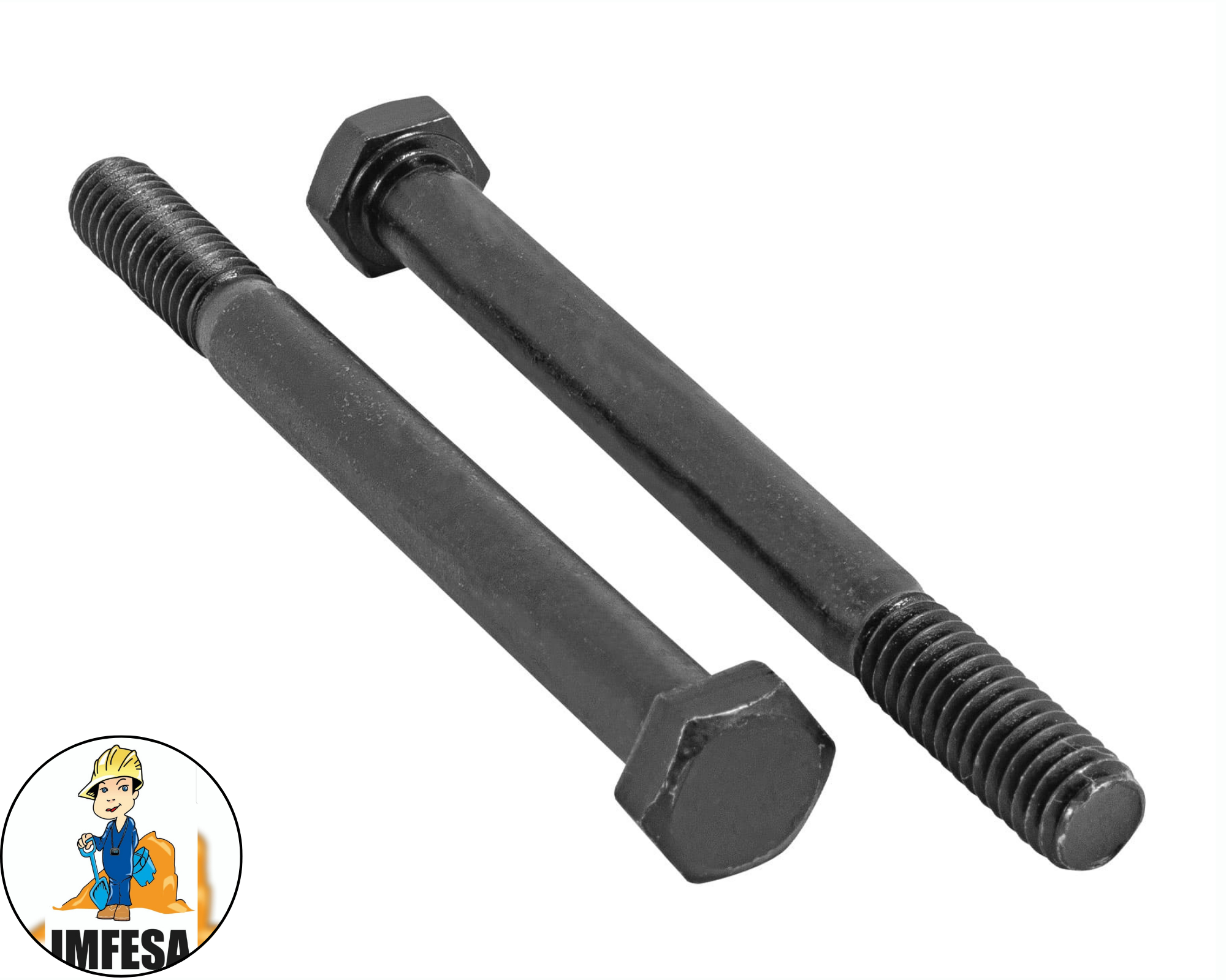 Bolsa con 50 tornillos 5/16&#34; X 3-1/2&#34; de acero, grado 5
